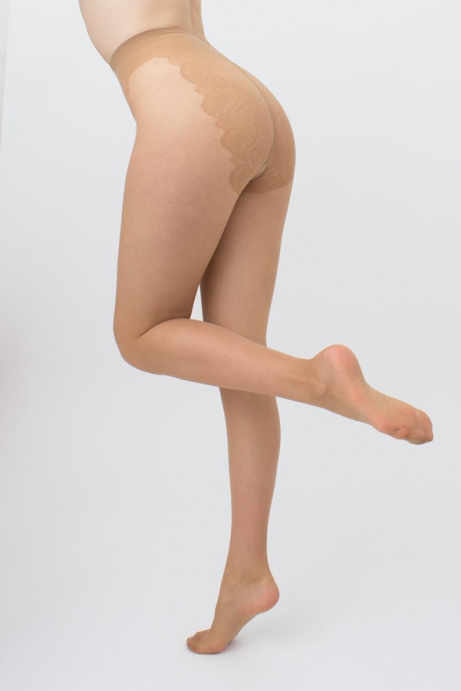 Tights with lace panties BIKINI 20 den (daino)