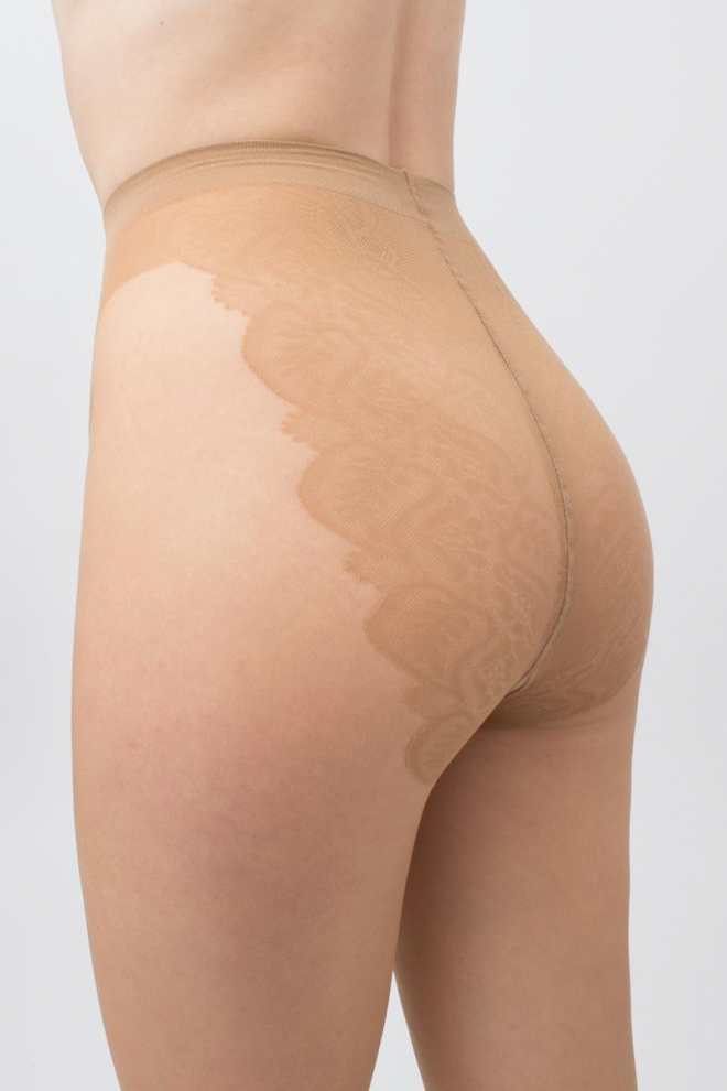 Tights with lace panties BIKINI 20 den (daino)
