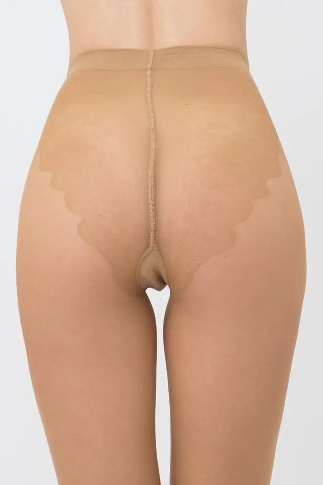 Tights with lace panties BIKINI 40 den (daino)