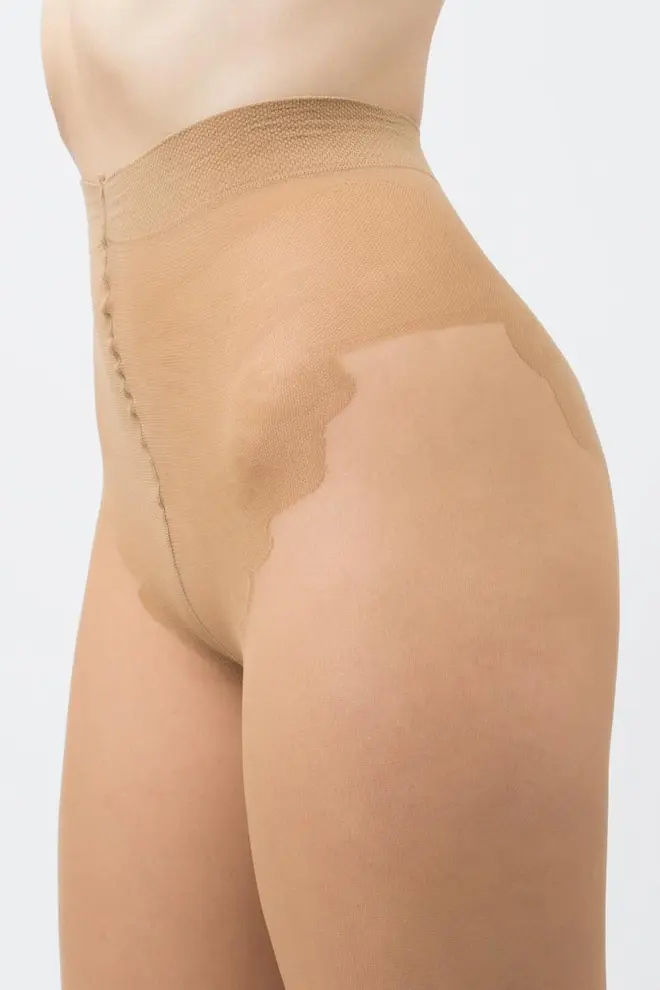 Tights with lace panties BIKINI 40 den (daino)