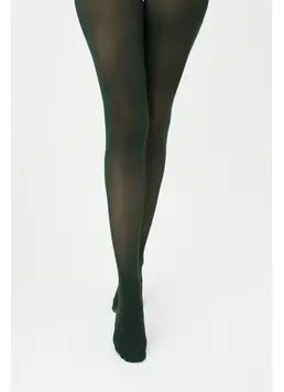 Warme Mikrofaser-Strumpfhosen BLUES 3D 70 den (deep green)