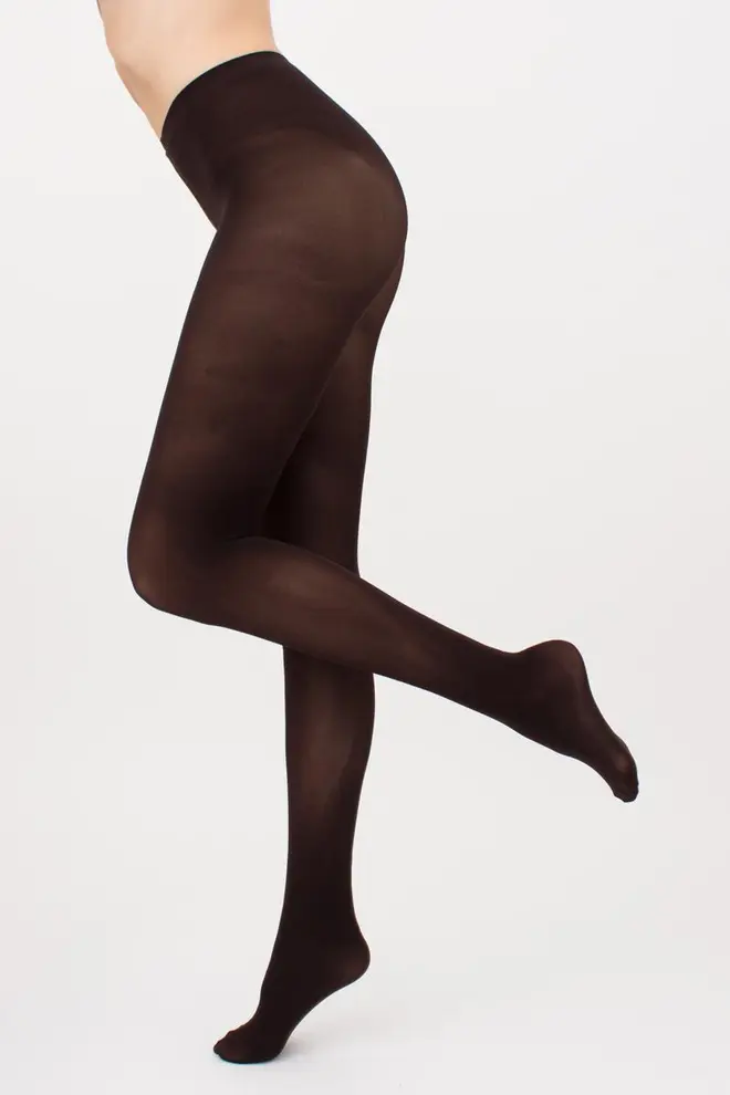 Warm microfiber tights BLUES 3D 70 den (caffe)