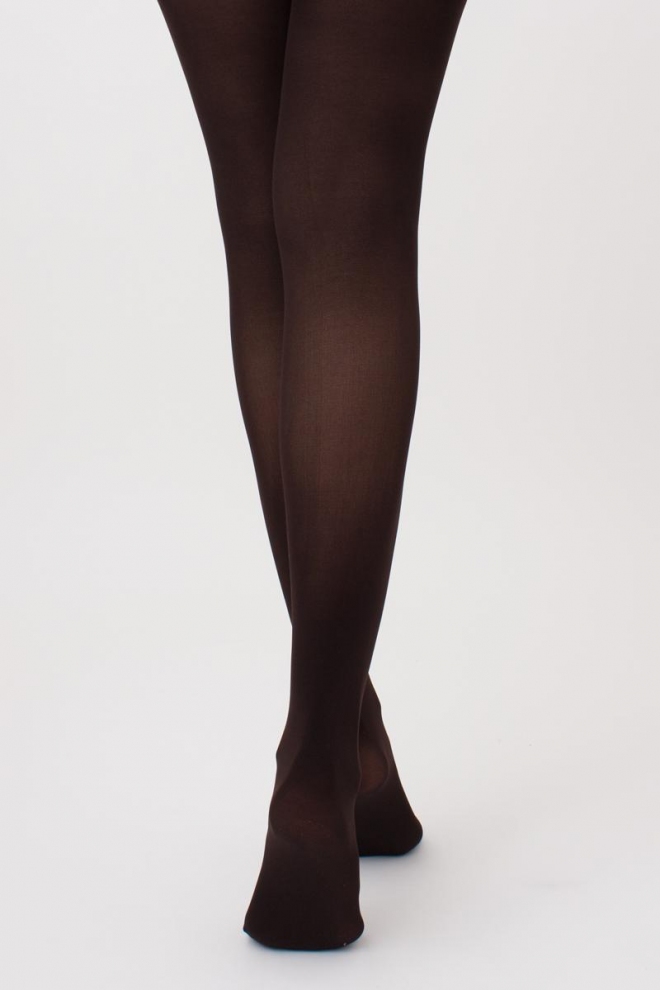 Warm microfiber tights BLUES 3D 70 den (caffe)