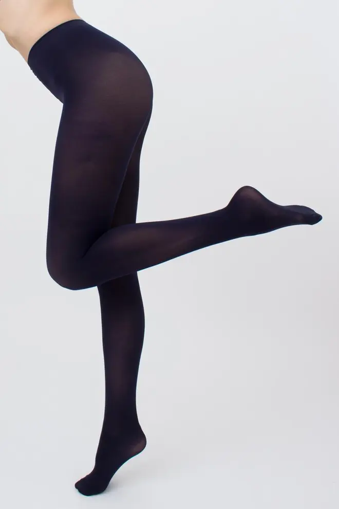 Warme Mikrofaser-Strumpfhosen BLUES 3D 70 den (deep navy)