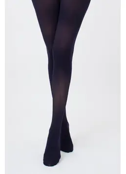 Warme Mikrofaser-Strumpfhosen BLUES 3D 70 den (deep navy)