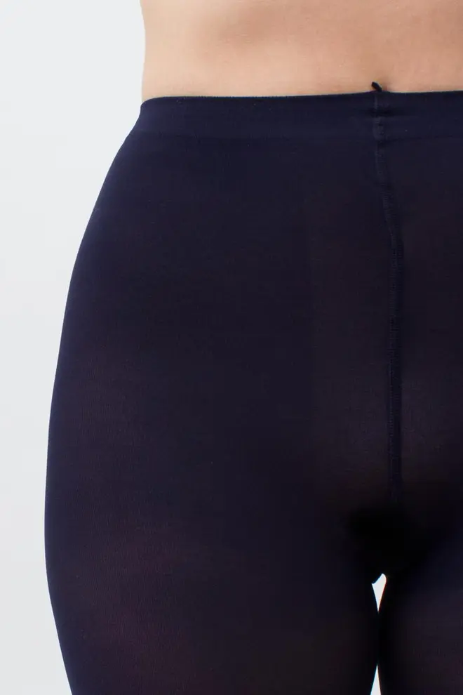 Warme Mikrofaser-Strumpfhosen BLUES 3D 70 den (deep navy)