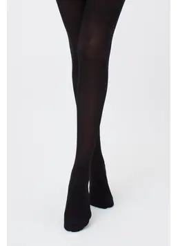 Warm microfiber tights BLUES 3D 70 den (nero)