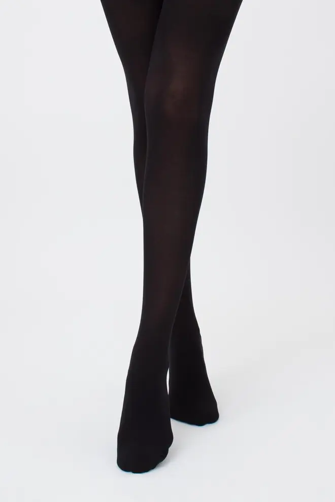 Warme Mikrofaser-Strumpfhosen BLUES 3D 70 den (nero)