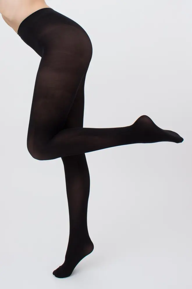 Warme Mikrofaser-Strumpfhosen BLUES 3D 70 den (nero)