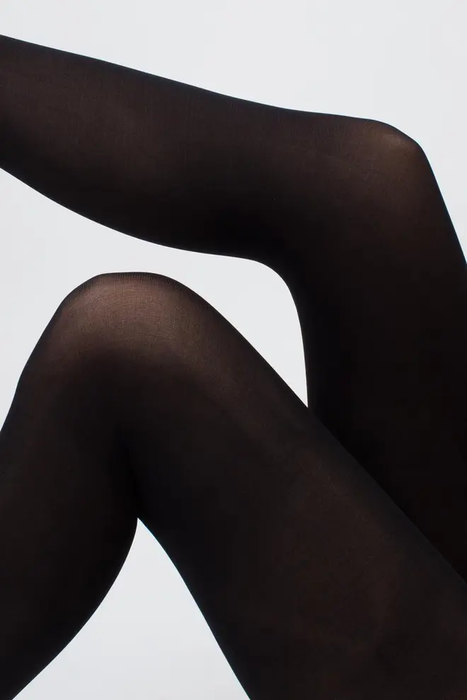 Warme Mikrofaser-Strumpfhosen BLUES 3D 70 den (nero)