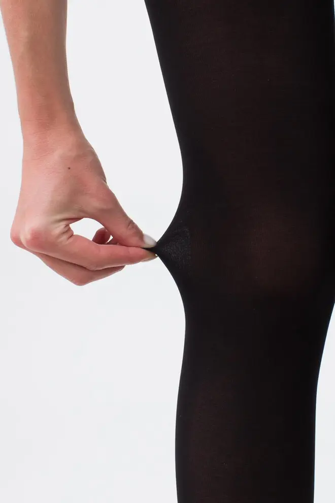 Warme Mikrofaser-Strumpfhosen BLUES 3D 70 den (nero)