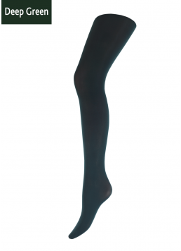 Warme Mikrofaser-Strumpfhosen BLUES 3D 70 den (deep green)