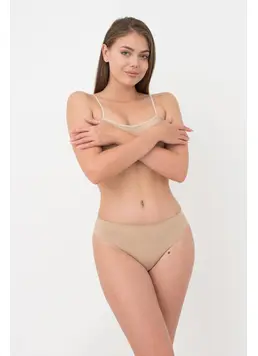 Nahtloser gerippter Brazilian Slip BRASILIAN BRIEFS RIB (naturale)