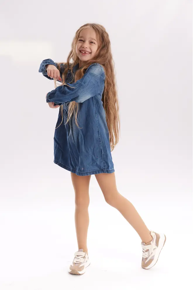 Children's nylon tights BELLY 40 (glace)