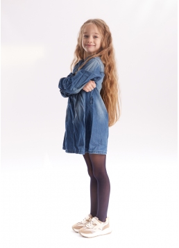Kinderstrumpfhose aus Nylon BELLY 40 (deep navy)
