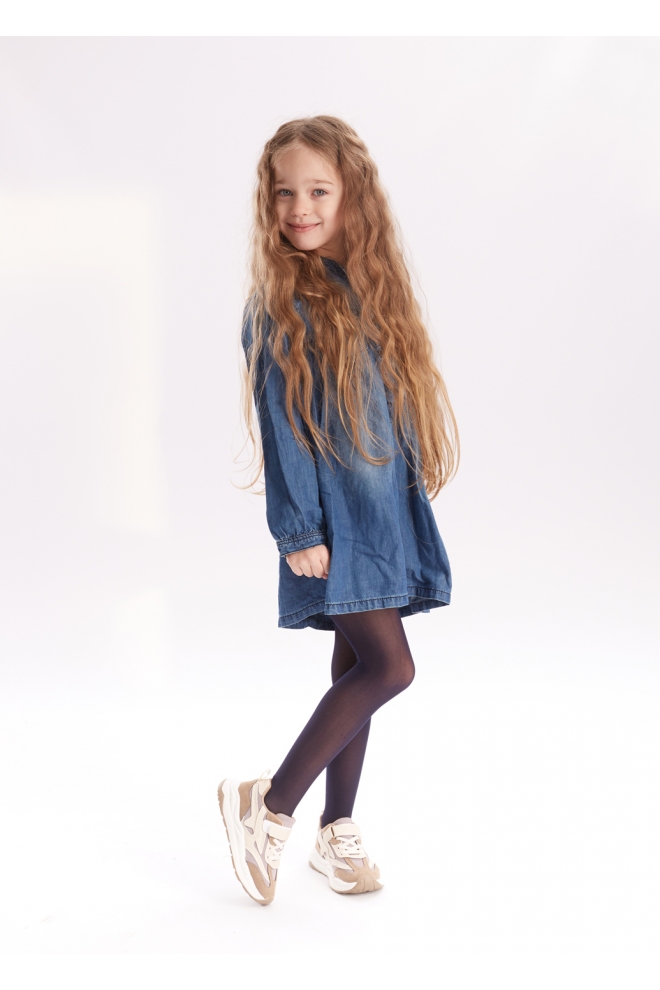 Children's nylon tights BELLY 40 (deep navy)