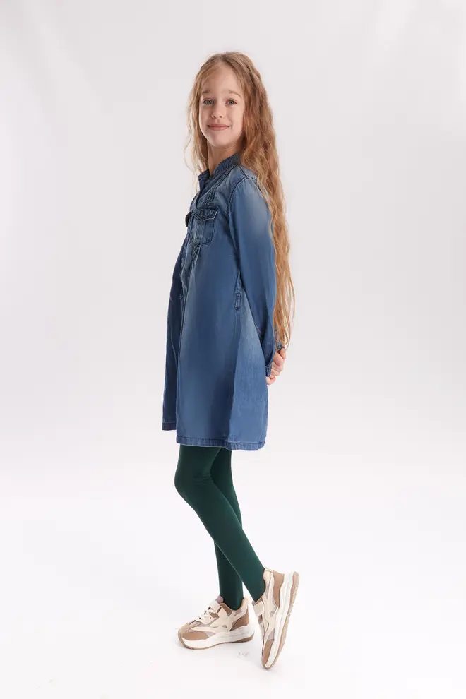 Children's warm tights BETTY 80 (botella)