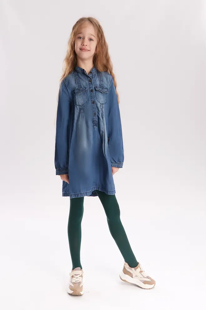 Children's warm tights BETTY 80 (botella)