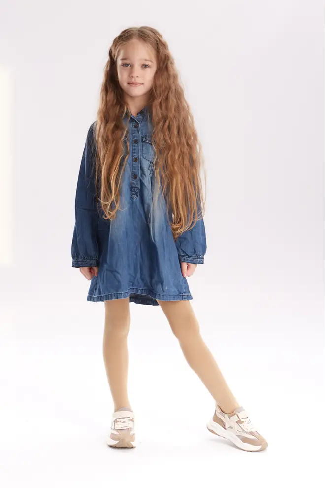 Mikrofaser-Kinderstrumpfhose BETTY 80 (daino)