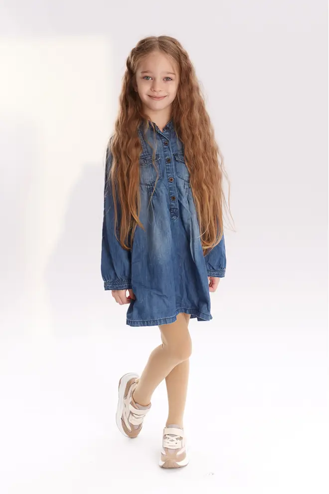 Mikrofaser-Kinderstrumpfhose BETTY 80 (daino)