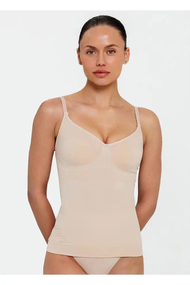 Nahtloses Unterhemd mit leichter Shaping-Wirkung – CAMI SHAPEWEAR (light nude)