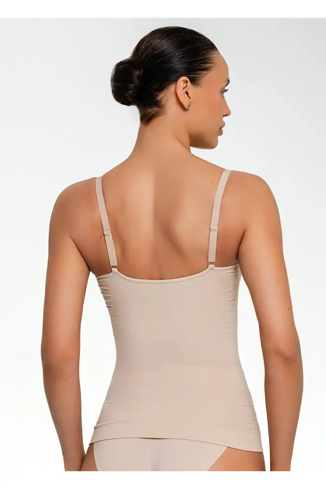 Seamless camisole with light shaping effect – CAMI SHAPEWEAR (light nude)