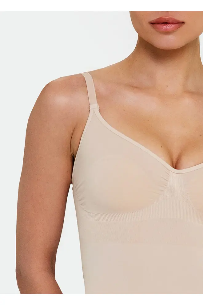 Seamless camisole with light shaping effect – CAMI SHAPEWEAR (light nude)