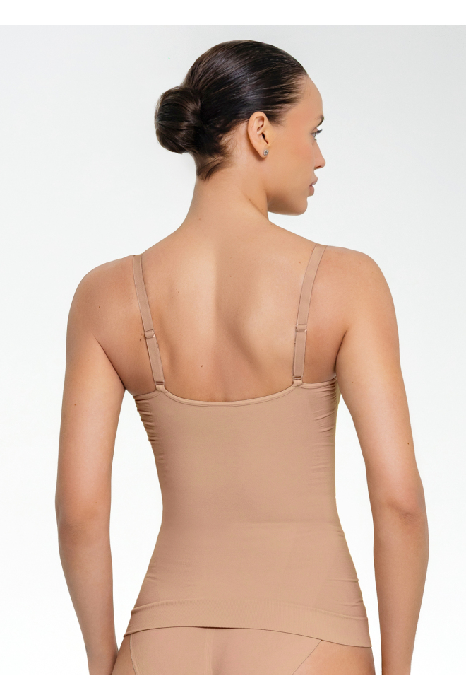 Nahtloses Unterhemd mit leichter Shaping-Wirkung – CAMI SHAPEWEAR (nude)