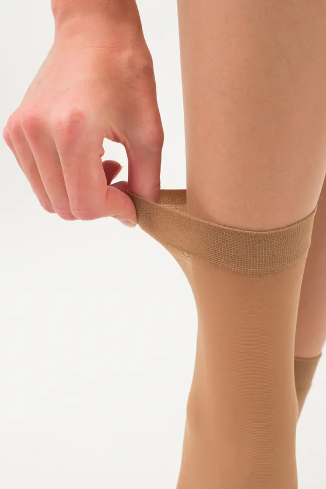 Klassische Damensocken, 2er-Pack EASY 15 CALZINO (caramel)