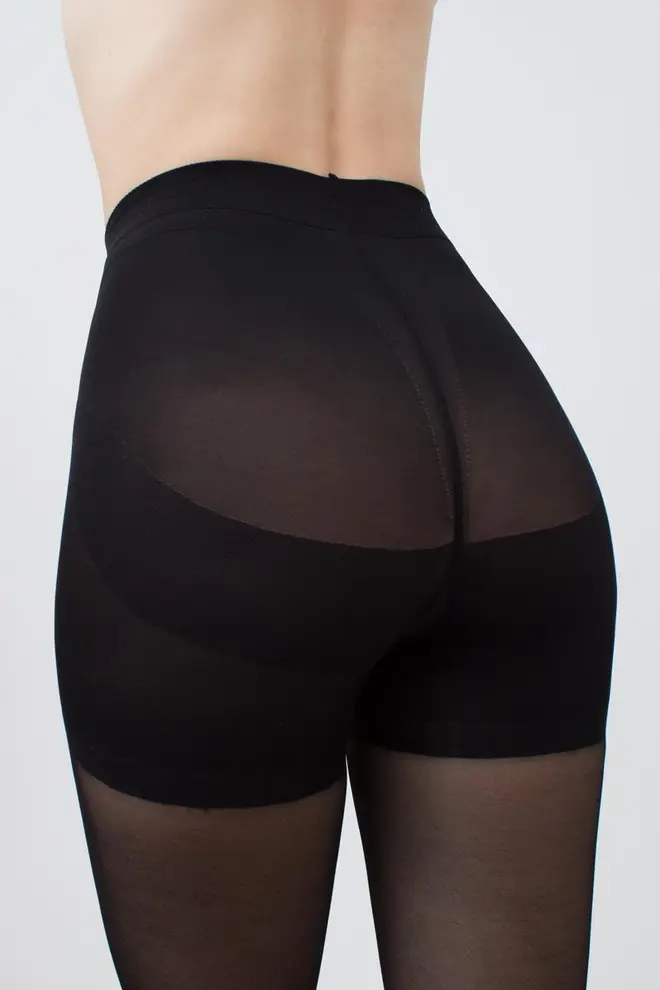 Strumpfhose mit Modelliershorts EFFECT UP 40 den (nero)