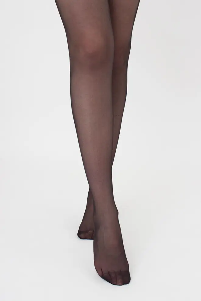 Strumpfe mit Spitze auf Silikonbasis EMOTION 20 den (nero)