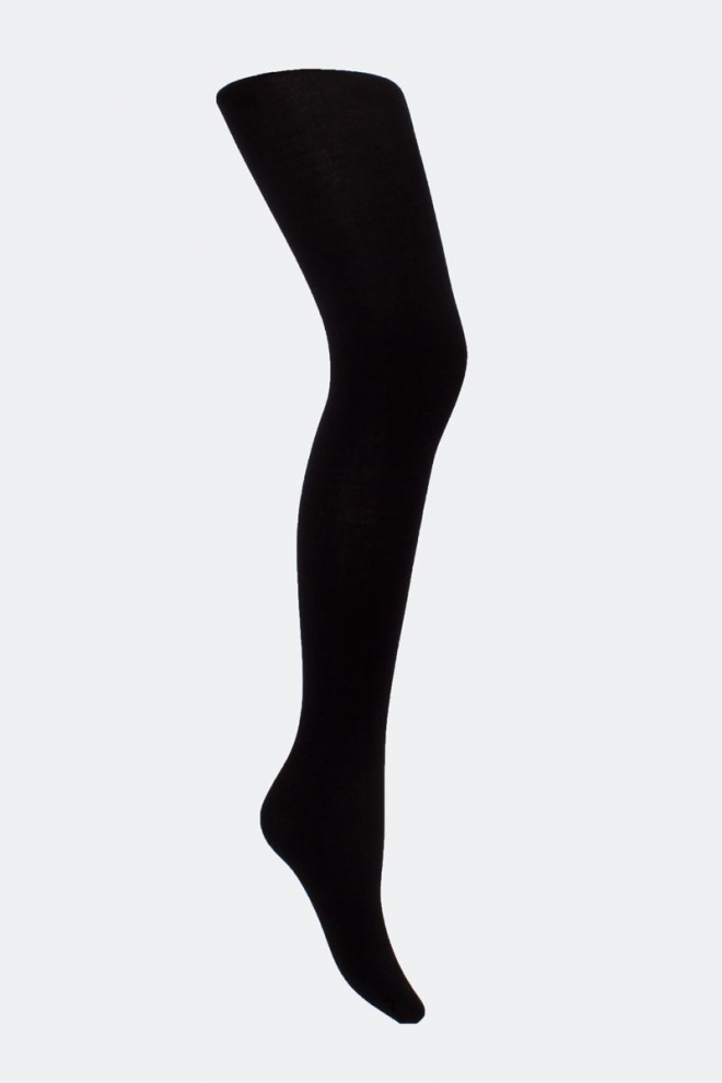 Einfarbige Baumwollstrumpfhose für Kinder ENJOY COTTON (nero)
