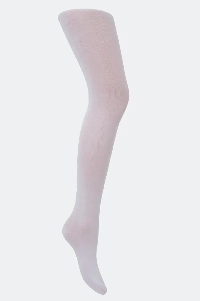 Einfarbige Baumwollstrumpfhose für Kinder ENJOY COTTON (bianco)