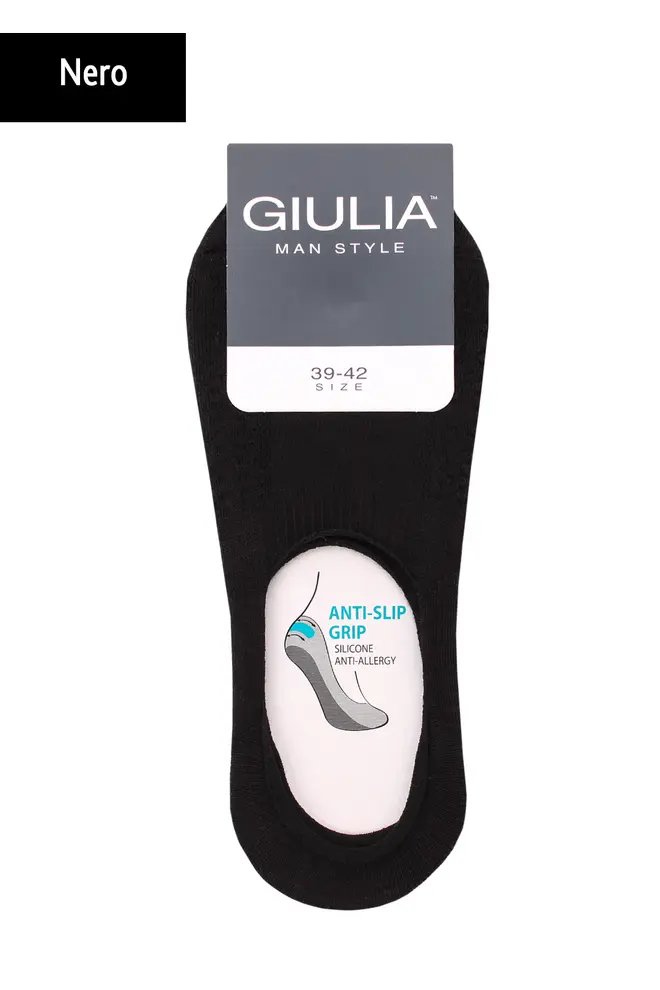 Herrenfusslinge mit Frotteeeinsatzen MF1 TERRY CLASSIC [MFC / TeSk-cl] (FOOTIES-MFT 01) (nero)