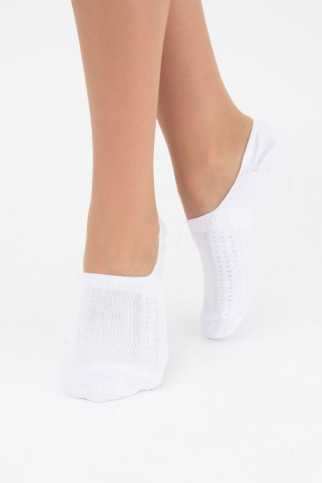 Klassische Frauenfusslinge WF1 TERRY CLASSIC [WFC/TeSk-cl] (bianco)