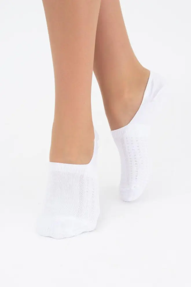 Klassische Frauenfüßlinge WF1 TERRY CLASSIC [WFC/TeSk-cl] (bianco)