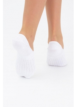 Classic women's no-show socks WF1 TERRY CLASSIC [WFC/TeSk-cl] black (bianco)