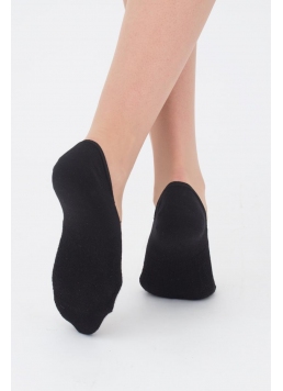 Classic women's no-show socks WF1 TERRY CLASSIC [WFC/TeSk-cl] black (nero)