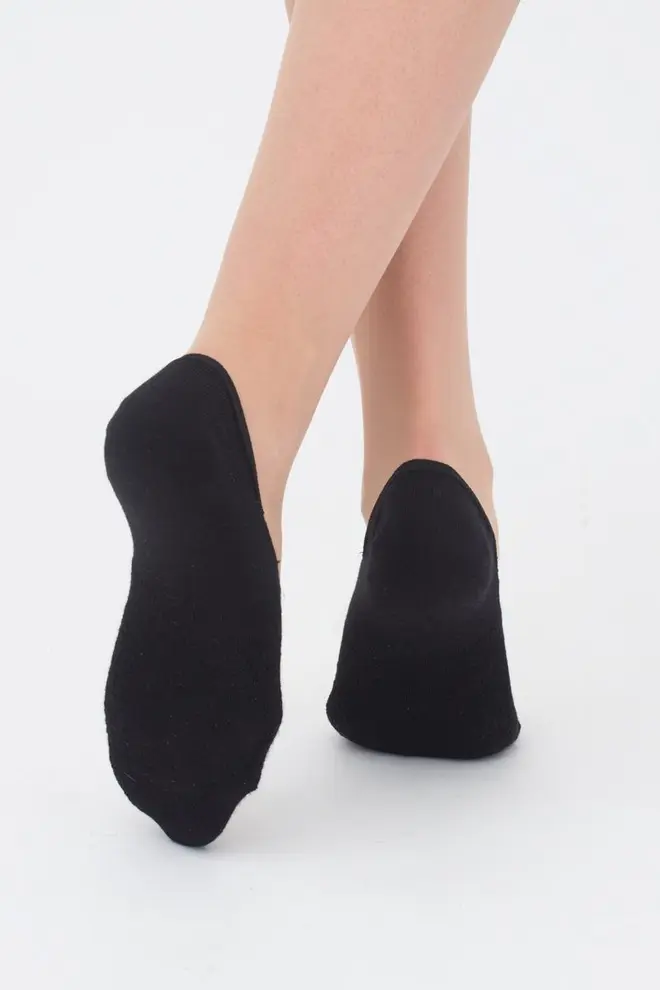 Klassische Frauenfüßlinge WF1 TERRY CLASSIC [WFC/TeSk-cl] (nero)