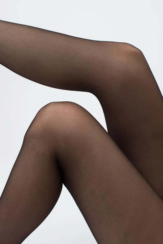 Strumpfhose mit Baumwollfuss FOOTIES STYLE 20 (nero)