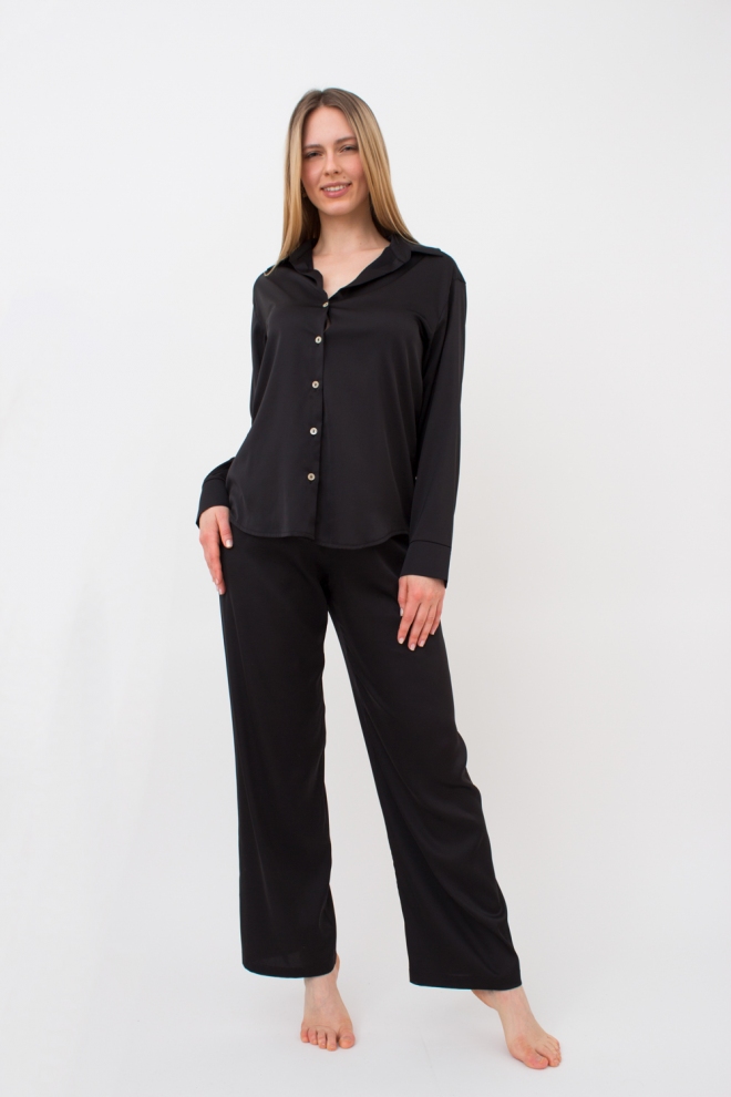 Silk Pyjamas HELENA 5508/050 (black)