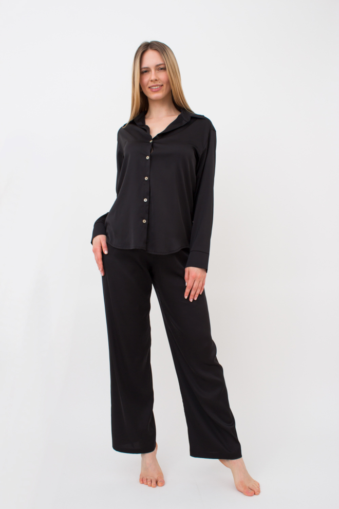 Silk Pyjamas HELENA 5508/050 (black) Silk Pyjamas HELENA 5508/050 (black)
