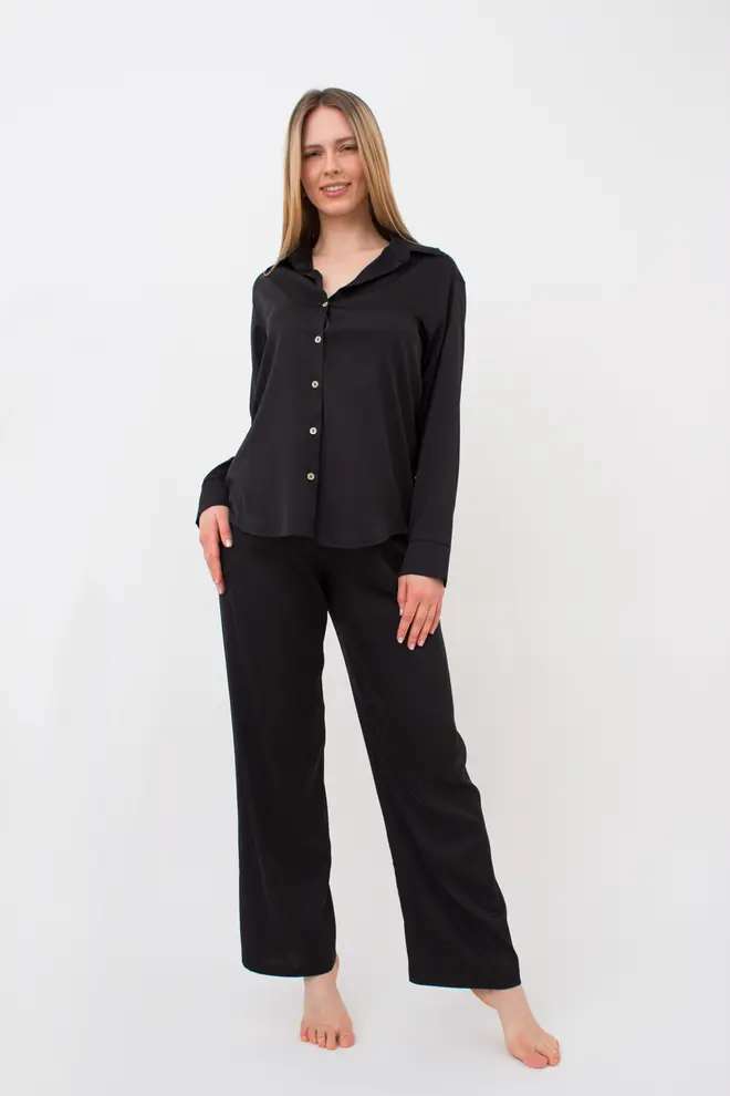 Pyjama aus Seide HELENA 5508/050 (black)