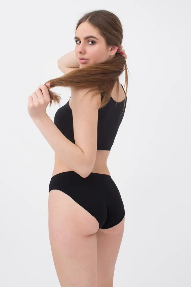 Slips HI-LEG BRIEFS (black)