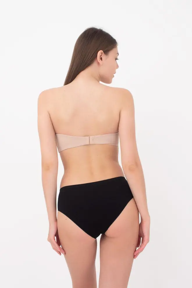 Women’s seamless hipster briefs (black)