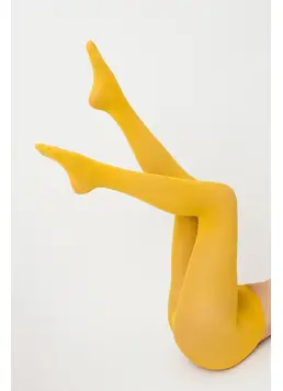Warm microfiber tights BLUES 3D 70 den (yellow moon) Warm microfiber tights BLUES 3D 70 den (yellow moon)