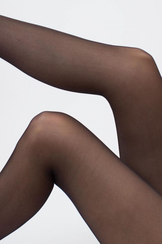 Strumpfhose с Spitzengurtel на Silikonbasis IMPRESSO 20 den (nero)
