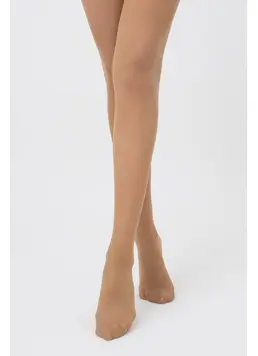 Tights with lace waistband on silicone base IMPRESSO 40 den (daino) Tights with lace waistband on silicone base IMPRESSO 40 den (daino)