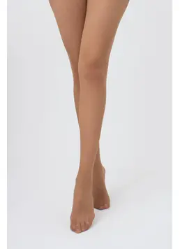 Classic thin tights without shorts INFINITY 20 den (caramel)