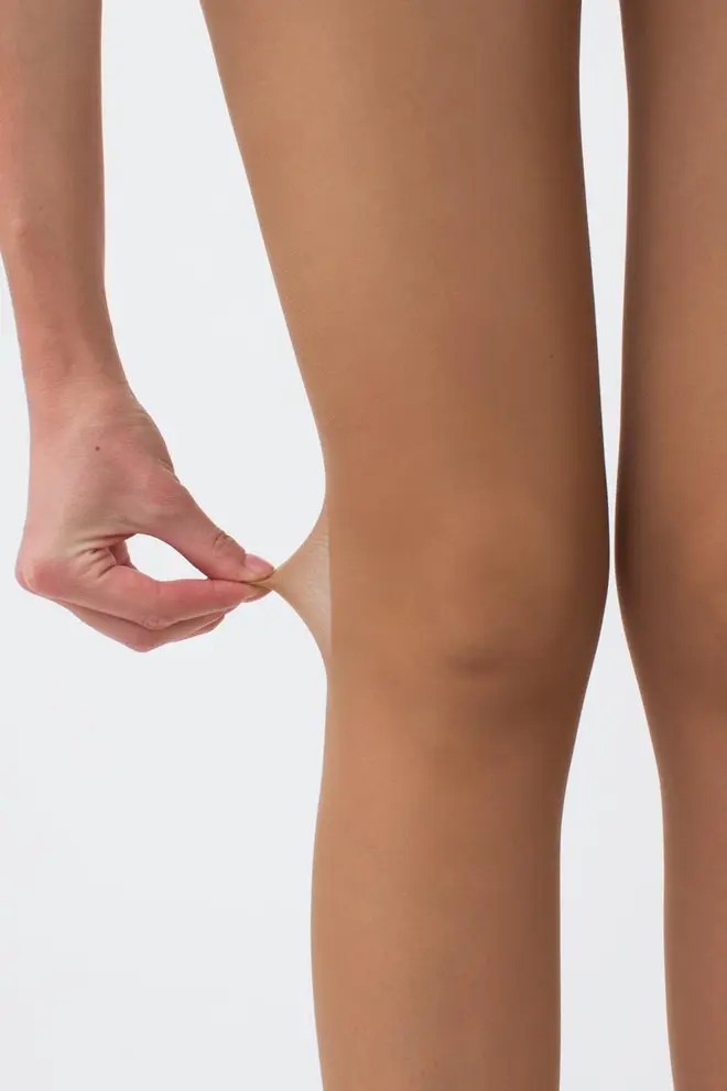 Classic thin tights without shorts INFINITY 20 den (caramel)